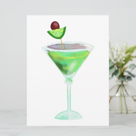 Invitation soirée cocktail (Debout devant)