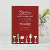 Invitation Soirée Cocktail de Noël (Debout devant)