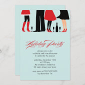 Invitation Soirée Cocktail de Vacances (Devant / Derrière)