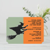 Invitation Soirée Cocktail Halloween (Debout devant)