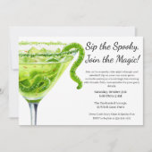 Invitation Soirée Cocktail Halloween | Potion Magique (Devant)