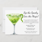 Invitation Soirée Cocktail Halloween | Potion Magique (Devant)
