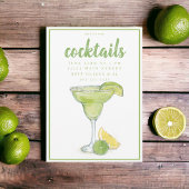 Invitation Soirée Cocktail Margarita