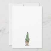 Invitation Soirée Confortable À La Retraite À La Maison (Dos)