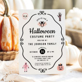 Invitation Soirée Coquette Halloween Costume Party