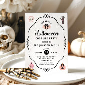 Invitation Soirée Coquette Halloween Costume Party