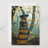 Invitation Soirée costumée de sorcière (Devant)