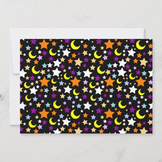 Invitation Soirée costumée d'Halloween (Dos)