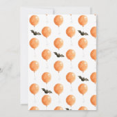 Invitation Soirée costumée d'Halloween (Dos)