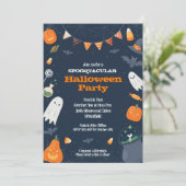 Invitation Soirée costumée d'Halloween (Debout devant)