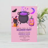 Invitation Soirée costumée d'Halloween (Debout devant)