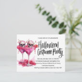Invitation Soirée costumée d'Halloween (Debout devant)