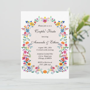 Invitation Soirée Couple Thème Fiesta