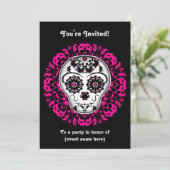 Invitation Soirée crâne (Debout devant)