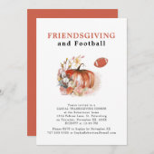 Invitation Soirée d'Action d'Amabilité et de Football (Devant / Derrière)