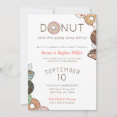 Invitation Soirée d'adieu de Funny Donuts (Devant)