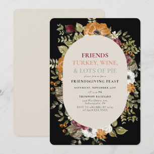 Invitation Soirée d'Amabilité Botanique Rustique