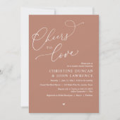 Invitation Soirée d'amour, Soirée Romantique Couples Douche (Devant)