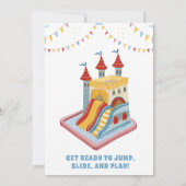 Invitation Soirée d'anniversaire (Dos)