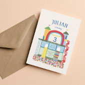 Invitation Soirée d'Anniversaire de enfant de l'aire de jeu i