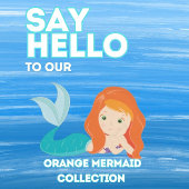 Invitation Soirée d'Anniversaire de la déesse mignonne Mermai