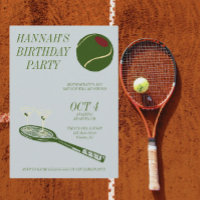 Soirée d'anniversaire de tennis