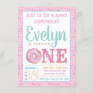 Invitation Soirée d'anniversaire du beigne