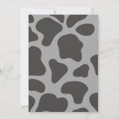 Invitation Soirée d'anniversaire pour chien chiot mignon (Dos)