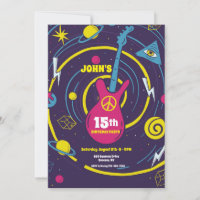 Soirée d'anniversaire psychédélique