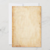 Invitation Soirée d'anniversaire simple et élégante (Dos)