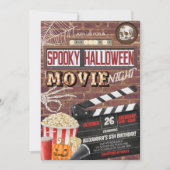 Invitation Soirée d'anniversaire Spooktacular Halloween (Devant)