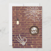 Invitation Soirée d'anniversaire Spooktacular Halloween (Dos)