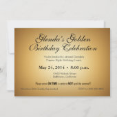 Invitation Soirée dansant dans un style de casino DEMANDEZ-MO (Dos)