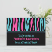 Invitation Soirée de 16 ans (Debout devant)