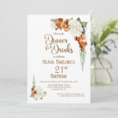 Invitation Soirée de 21e anniversaire de l'Orange brûlé (Debout devant)