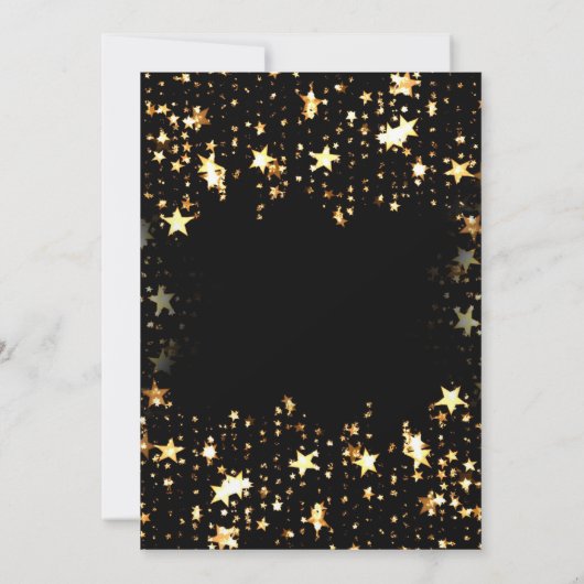 Invitation Soirée de 50e anniversaire (Dos)