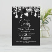 Invitation Soirée de 60e anniversaire de Black White (Debout devant)