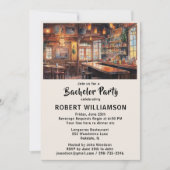 Invitation Soirée de baccalauréat sur mesure (Devant)