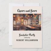 Invitation Soirée de baccalauréat sur mesure (Dos)