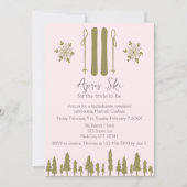 Invitation Soirée de Bachelorette Rose Apres (Devant)