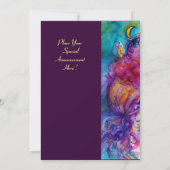 INVITATION SOIRÉE DE BAL MASQUÉ (Dos)