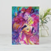 INVITATION SOIRÉE DE BAL MASQUÉ (Debout devant)