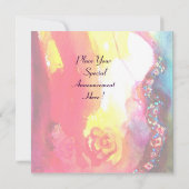 INVITATION SOIRÉE DE BAL MASQUÉ (Dos)