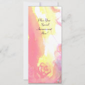 INVITATION SOIRÉE DE BAL MASQUÉ (Dos)