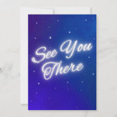 Invitation Soirée de Bal - Sous les Étoiles (Dos)