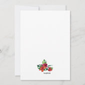 Invitation Soirée de cocktail d'été (Dos)