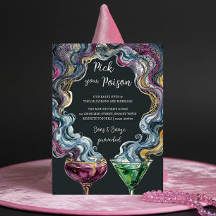 Invitation Soirée de cocktails d'Halloween : Choisissez votre