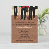 Invitation Soirée de couples Jingle & Mingle (Debout devant)
