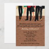 Invitation Soirée de couples Jingle & Mingle (Devant / Derrière)