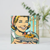 Invitation Soirée de découpage de citrouille d'Halloween (Debout devant)